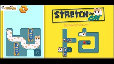 Stretch The Cat Unity Game Source Code - sellunitycode.com