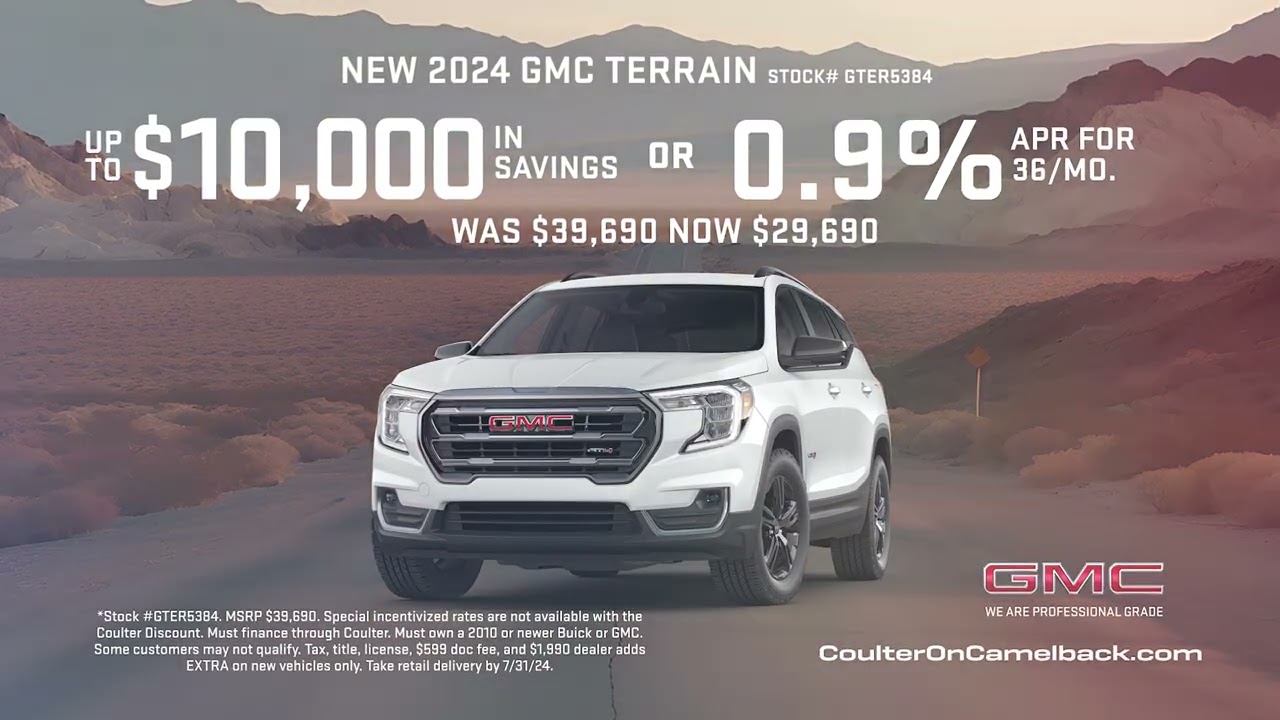 Take the Summer OFF at Coulter Buick GMC Phoenix