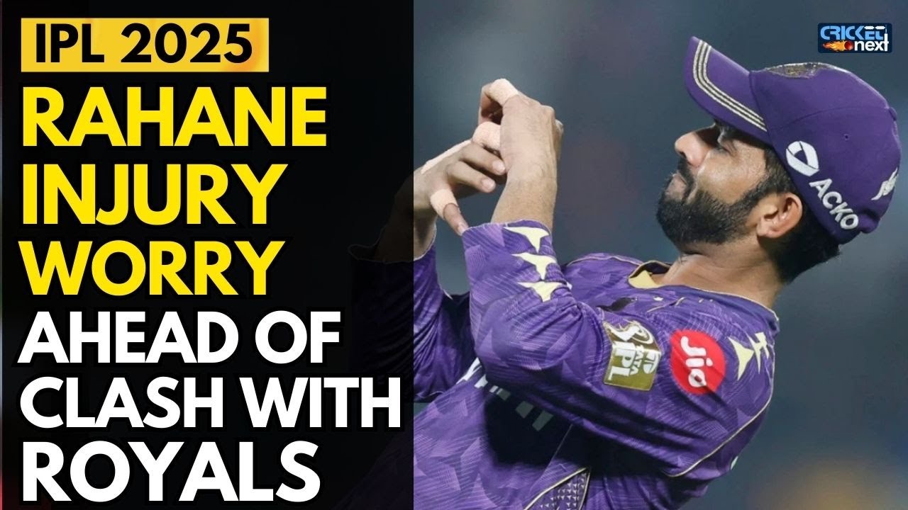 Rahane Injury KKR Captain Ajinkya Rahane Suffers Injury During Win Over DC; Status ...