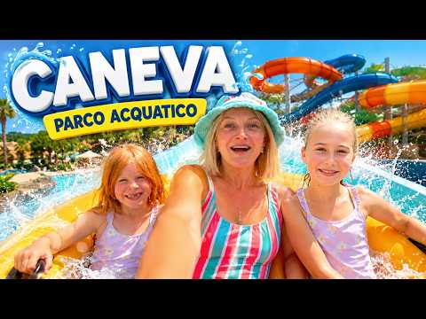 TESTING THE SLIDES AT CANEVA! 💦 Vlog of Our Day at the Water Park