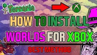 How To Get Terraria All Items Map For Xbox 360 And Xbox ONE (NEW WORKING METHOD)