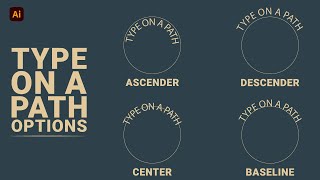 How to Type on a Path in Illustrator | Illustrator text
