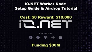 IO NET Worker Node Setup Guide and Airdrop Tutorial