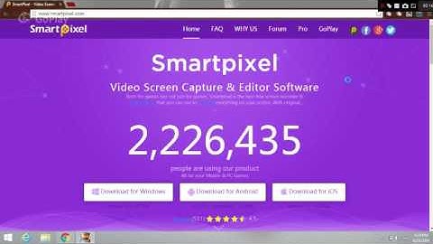Download smartpixel today-Amazing screen recording software free!