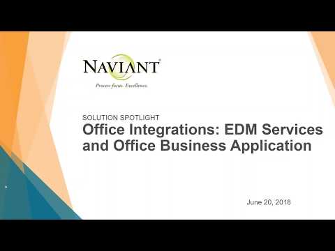 OnBase Microsoft Office Integrations - Electronic Document Management (EDM) Services