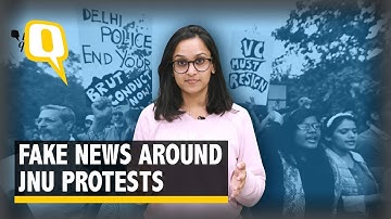 Here’s a Round-Up Of All the Fake News Around JNU Protests | The Quint