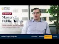 Master of Public Health Deep Dive With Chair of Healthcare Department
