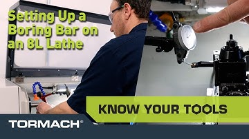 Setting Up a Boring Bar on a Tormach 8L Lathe