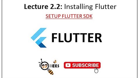 Lec 2.2 - Installing Flutter (2/5) - Flutter SDK (Urdu / Hindi)