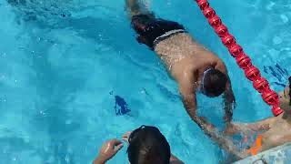 تعليم السباحة للكبار معي كابتن اسماعيل الكردي نشوف الفيديو التشجيع 