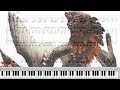 バゼルギウス BGM 【ピアノ楽譜】 飛来せし気高き非道 ピアノアレンジ 【Piano】 Battle / Bazelgeuse Theme 【MHW】 Piano Cover