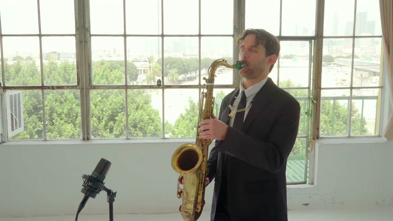 Chris Performing Fly Me To The Moon Live Saxophone Cover