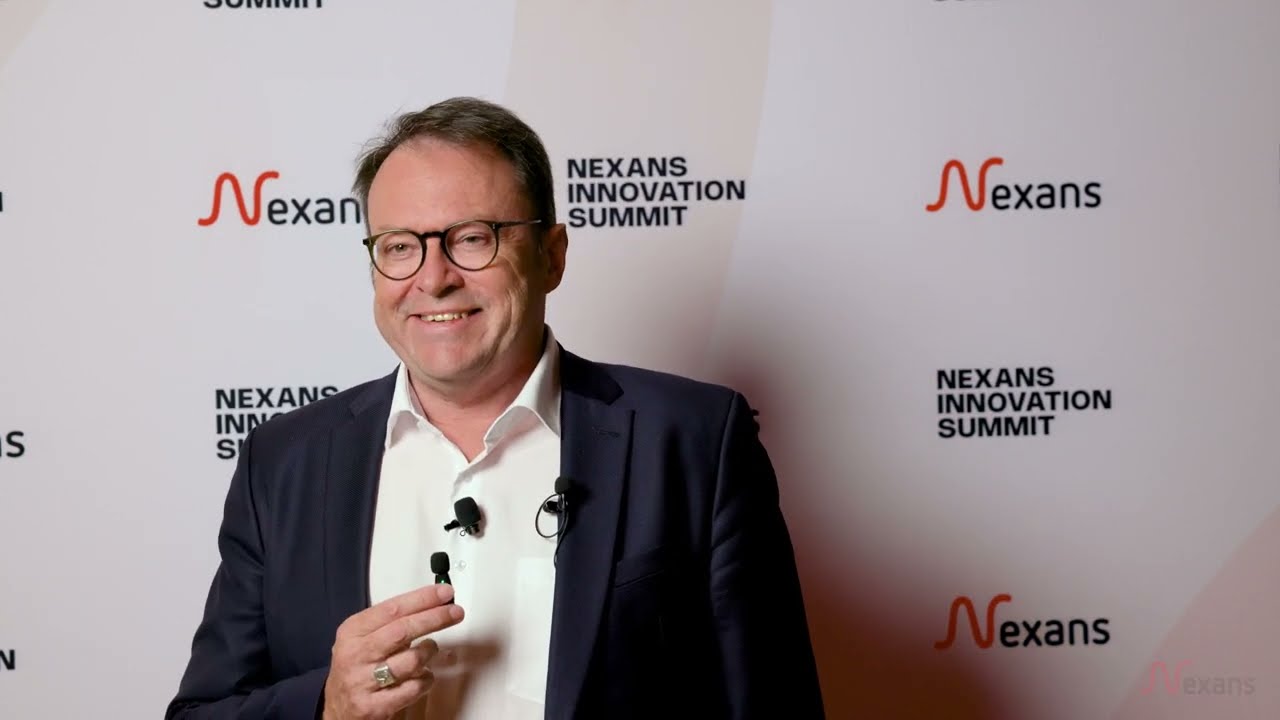 Vincent Dessale at Nexans Innovation Summit