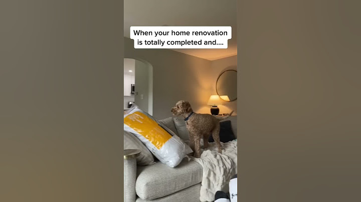 When your Home Renovation is finally done