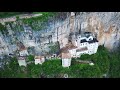 Santuario Madonna Della Corona 4K Drone Footage