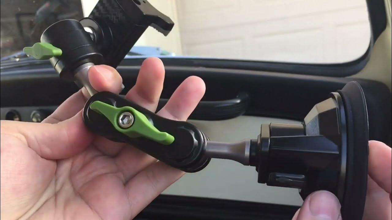 Universal Ball Head Arm for Phone Suction Cup Phone Holder Review