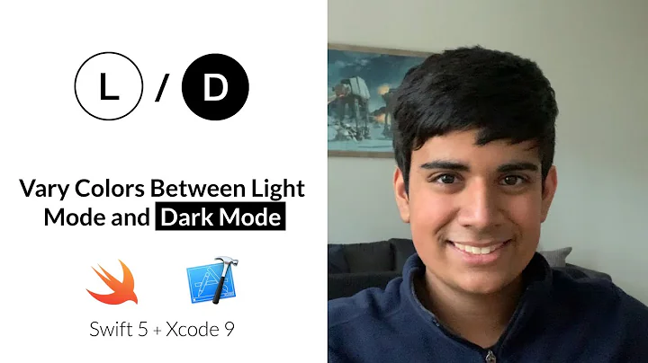 Varying Colors Between Light and Dark Mode | Swift 5 in Xcode 11