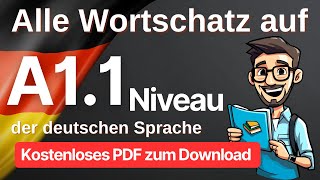 : Your Fluent German - German A1-a1. Basic German A1.1 Vocabulary for TELC & GOETHE