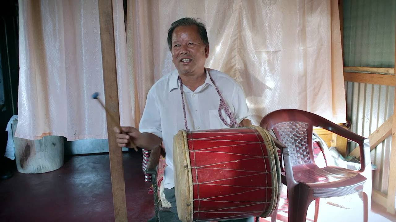 Oja Dingbulung Kabui Naga elder  Song Lam Lu a Gaan Ngai dance song