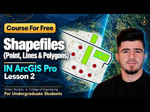 Creating and Editing Vector Entities In ArcGIS Pro ||  Shapefiles(Points, Lines, Polygons)
