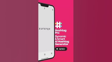Hashtag Pro - Dynamic & Smart AI Hashtag Generator #hashtaggenerator #hashtag #generator #iphone