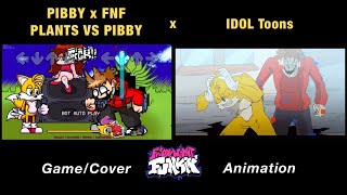 Plants & Pibby VS Corrupted | PVZ Plants VS Rappers x Come Learn With Pibby | GAME x FNF Animation