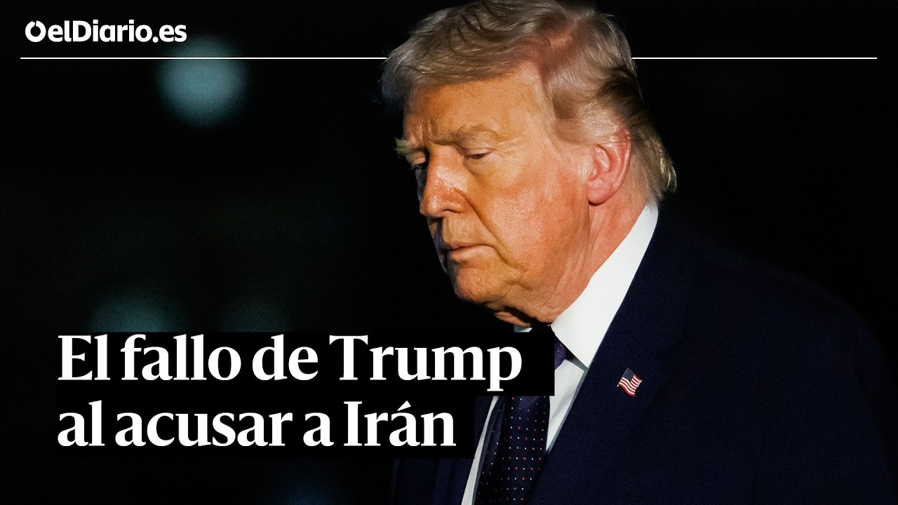 Trump reconoce que se inventó que Irán había bombardeado la escuela de niñas
