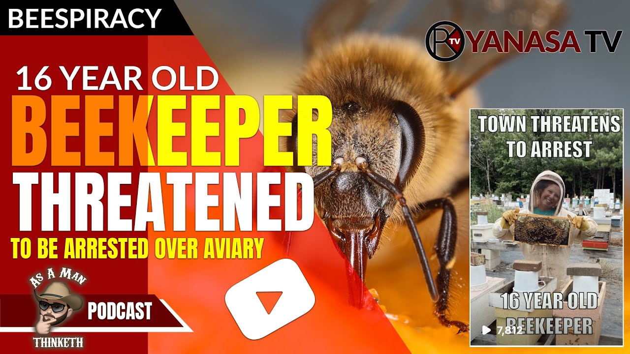 16 YEAR OLD BEEKEEPER THREATENED BY LOCAL GOVERNMENT FOR RAISING BEES... yes this is for real...