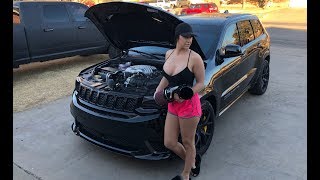 JEEP TRACKHAWK BWOODY INTAKE INSTALL JEEP TRACKHAWK BWOODY INTAKE INSTALL