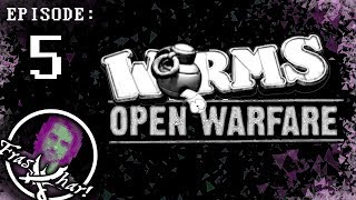 Worms Open Warfare [PSP] - FrasWhar's playthrough episode #5