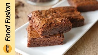 Nutella Brownie Recipe by Food Fusion