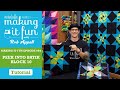 Peek into batik block 10  michael miller fabrics making it fun 64