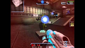 Xonotic: (Campaign Mode) Level 8 & 9 - [Special] Deathmatch: Red Planet & Keepaway: Drain