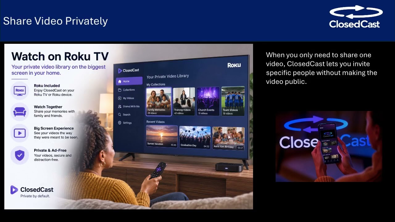 Build a private Roku video library
