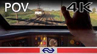 TRAIN DRIVER'S POV Rotterdam - Roosendaal VIRM 26jul 2019