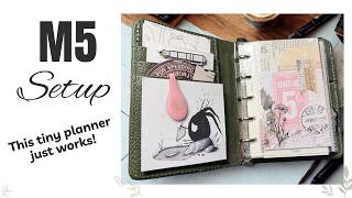 Setting Up My M5 Planner ✧ DIY mini dashboards + Cozy Planning System