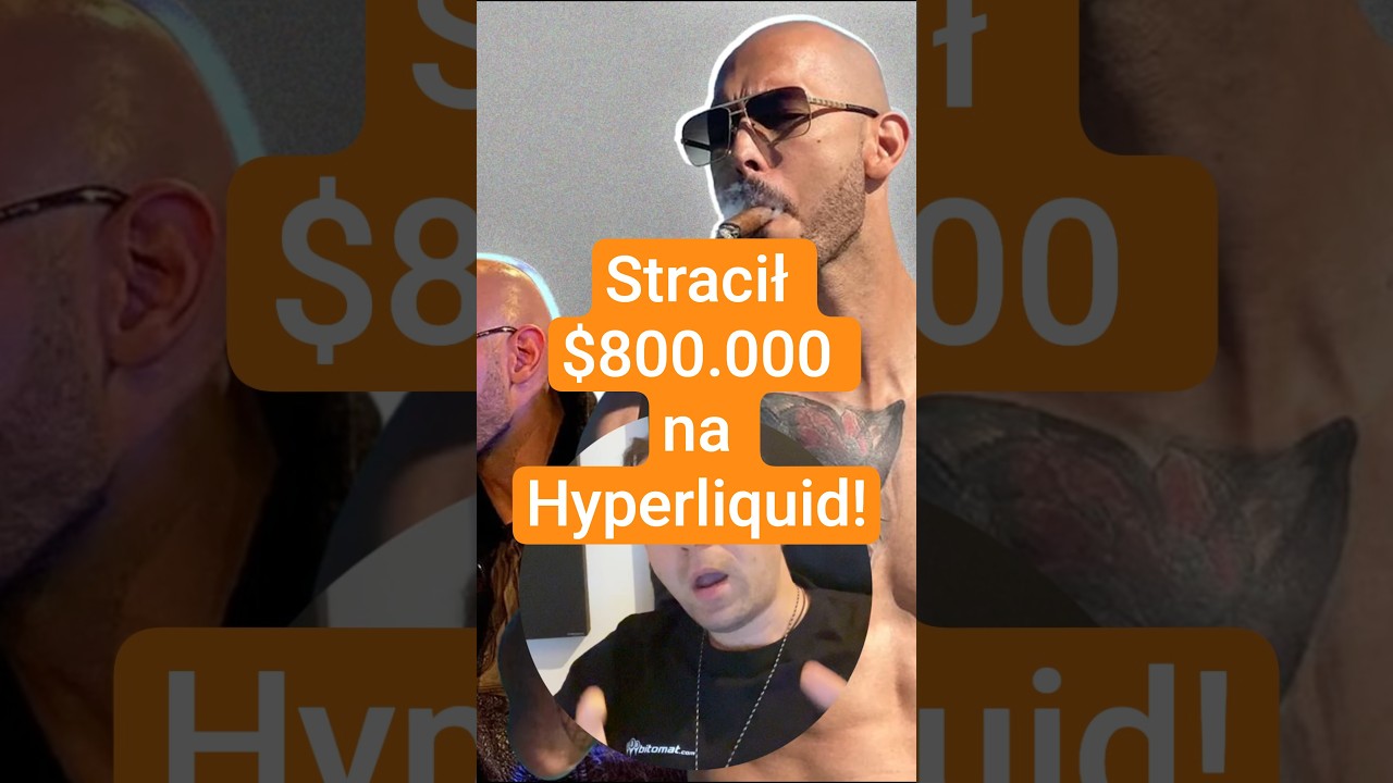 🥊 Kickboxer Andrew Tate lost over $800,000 on #hyperliquid ‼️ #bitcoin  #trading #bitomat - YouTube