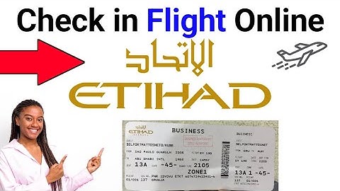 How to Web check-in with Etihad Online 2023,  Book flight in Etihad online 2023