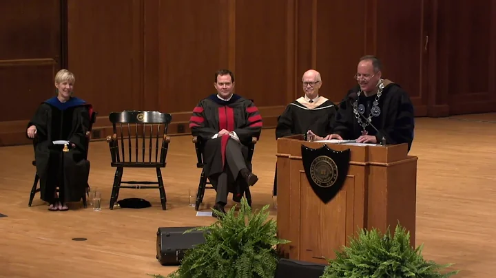 Matriculation Convocation - Mark Burstein - What D...