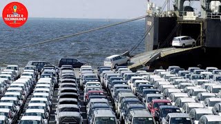 How  Are Thousand of Cars Exported? World&#39;s Largest Car Carrier Ship, Cargo Carrier Ship Technology