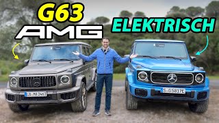 Elektro oder V8 - was ist die beste neue Mercedes G-Klasse? G580 EQ vs G63 AMG vs G500
