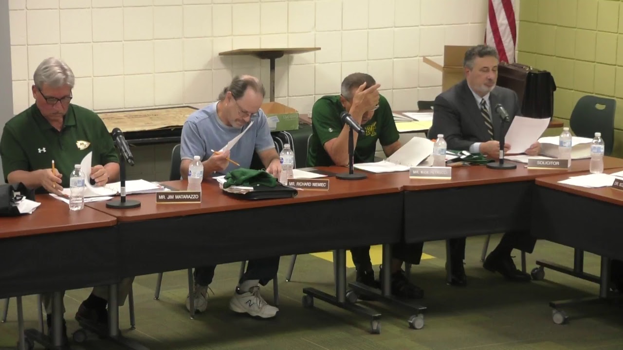 Penn Trafford School Board Meeting 81318 YouTube