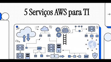 5 serviços da AWS que salvam o profissional de Infraestrutura de TI
