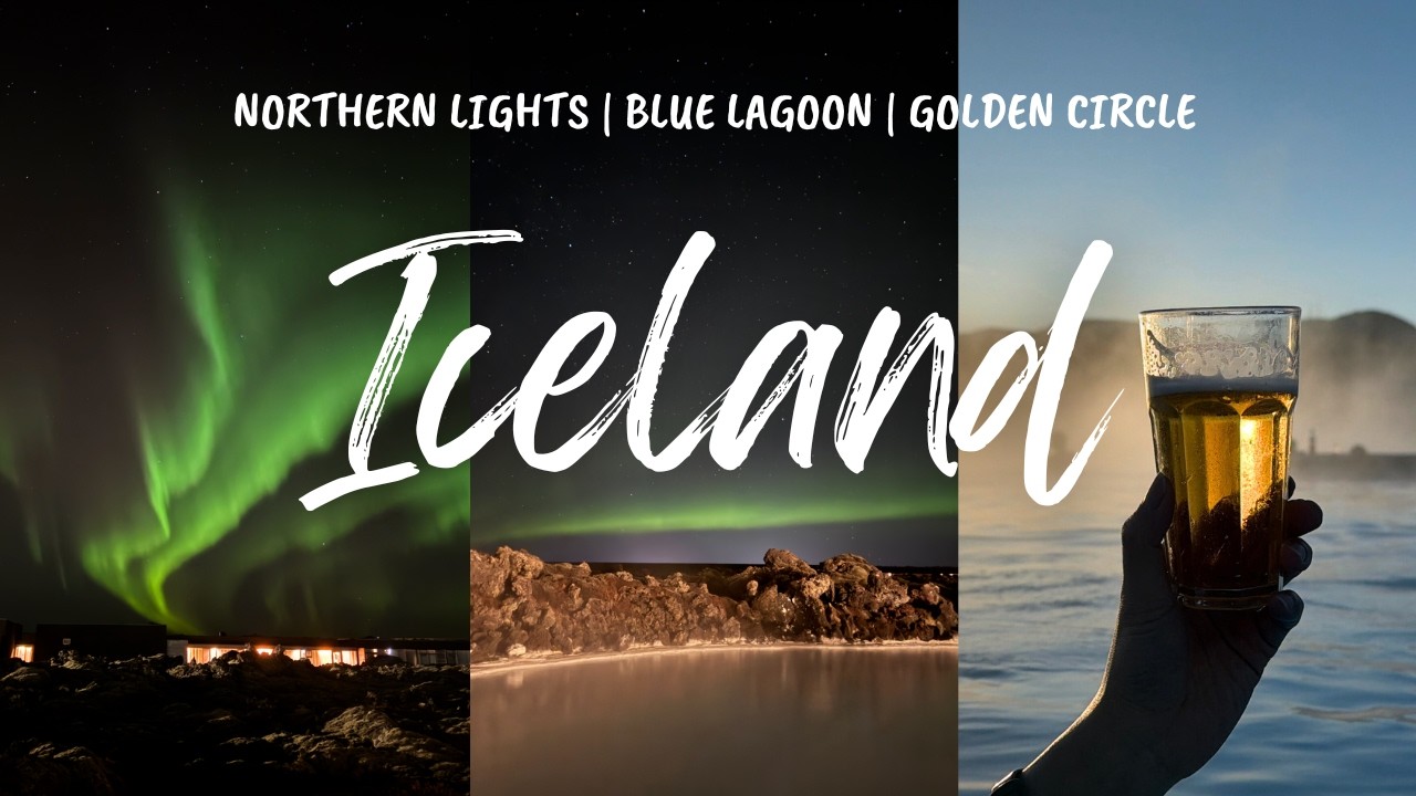🇮🇸 아이슬란드 여행 | 오로라 헌팅, 골든서클 투어, 실리카 호텔, 블루라군 | 온천하며 오로라  | Iceland Vlog