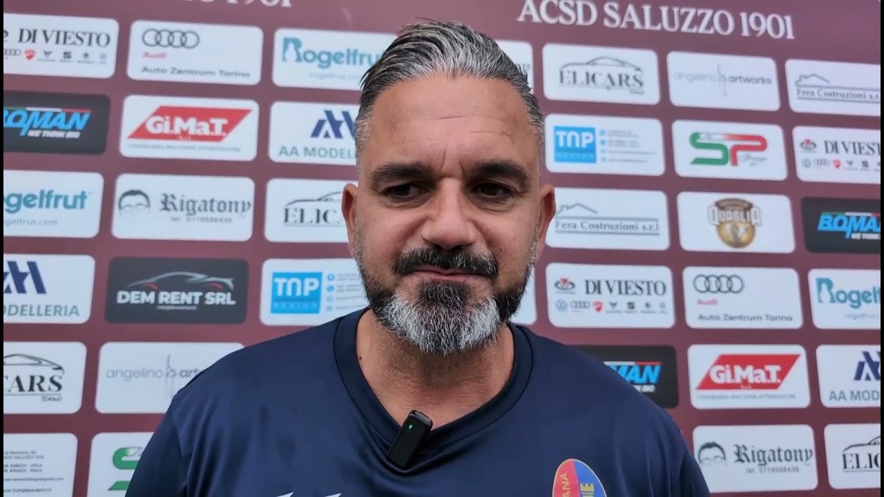 Serie D, Saluzzo-Valenzana Mado (0-1): Luca Pellegrini, tecnico Valenzana Mado