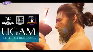 UGAM The birth of River Kaveri -  Unreal Engine & 2d Handrawn animation featuring the music of Agam