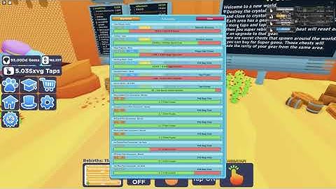 I GOT 2X MY TAP POWER IN TAPPING SIMULATOR! (roblox tapping simulator!)