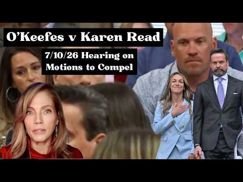 LIVE: 7/10/26 Karen Read  Hearing on Motions to Compel