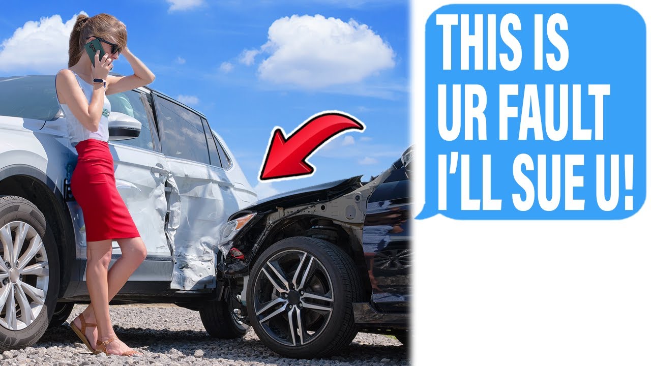 Dumb Karen SUES Me After DESTROYING Her OWN Car! Calls 911, Claims I ...