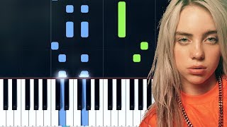 Billie Eilish - "party favor" Piano Tutorial - Chords - How To Play - Cover chords